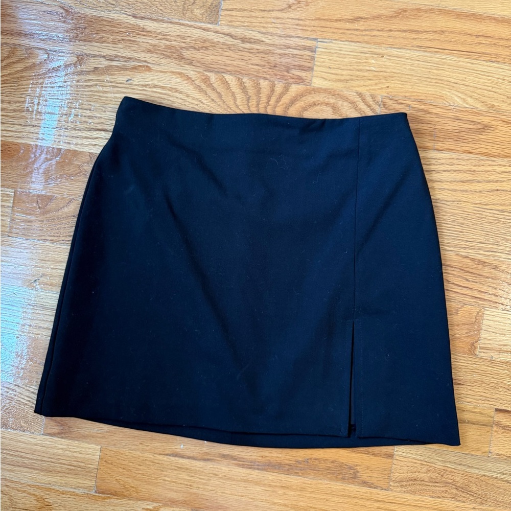 Sunday Best Black Mini Skirt